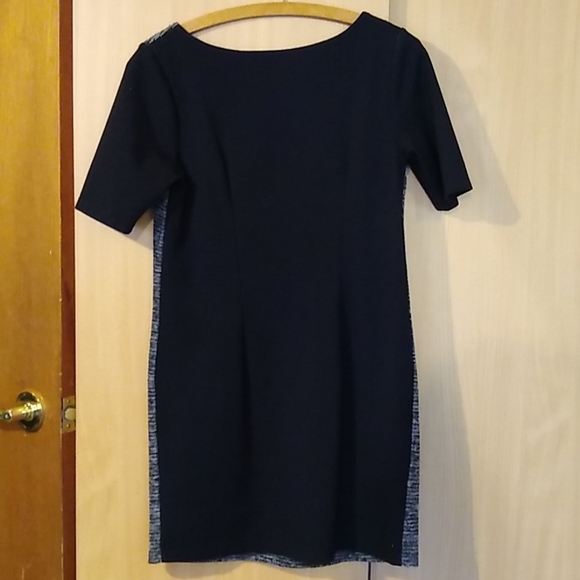 Smart Set Fitted Grey and Black dress - Picture 2 of 3